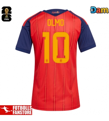 Spanien Dani Olmo #10 Hemmatröja Dam VM 2026 Kortärmad
